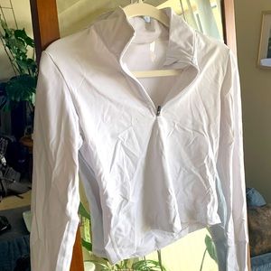 Paragon Cropped Quarter Zip Pullover